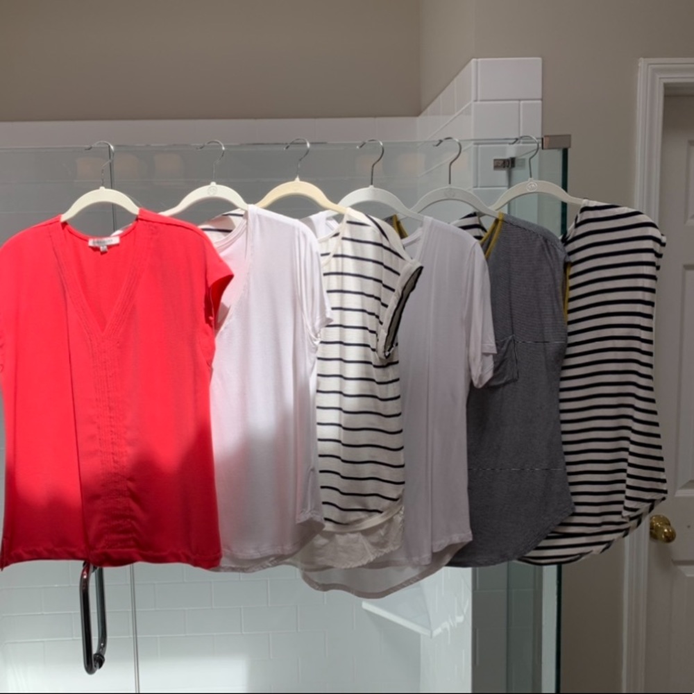 Lot of 6 Small tops